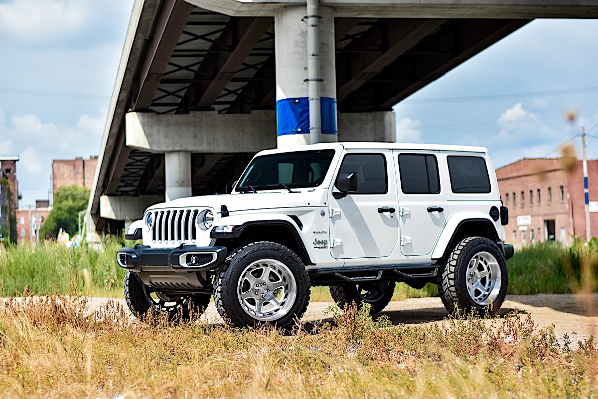 Jeep Wrangler with Asanti Off-Road AB816 Anvil